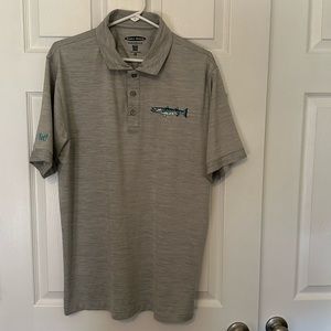 Pebble Beach Performance Polo Short Sleeve Shirt Large